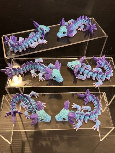 3D Printed "Axolotl Dragon"