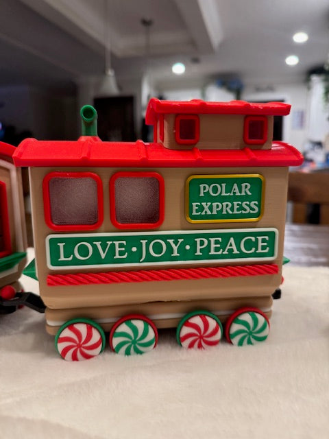 3D Printed "Caboose" for Gingerbread Train!