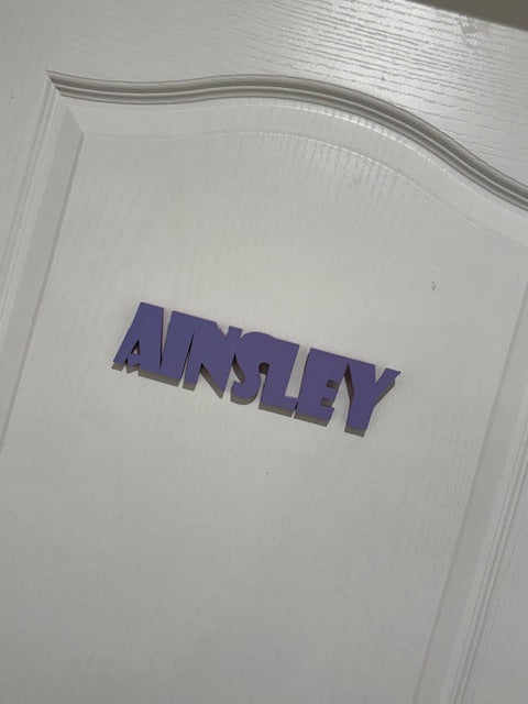 3D Printed "Custom Name Plate"