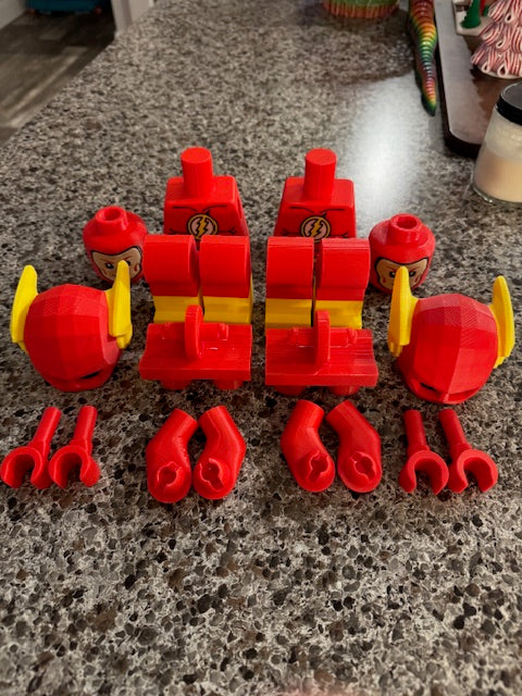 3D Printed LEGO "FLASH"