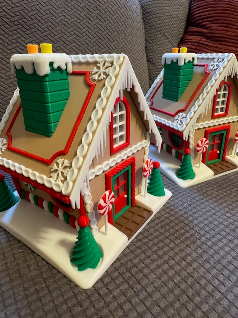 3D Printed "Gingerbread House"