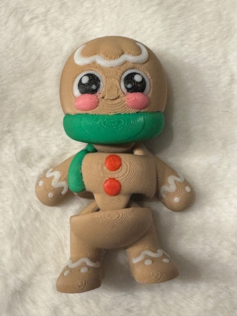 3D Printed "Gingerbread Boy"