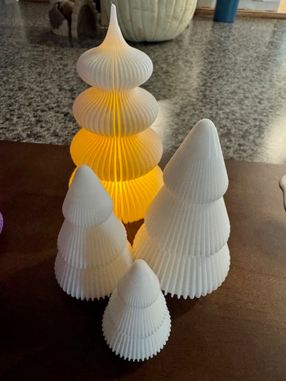 3D Printed "Modern Christmas Trees"